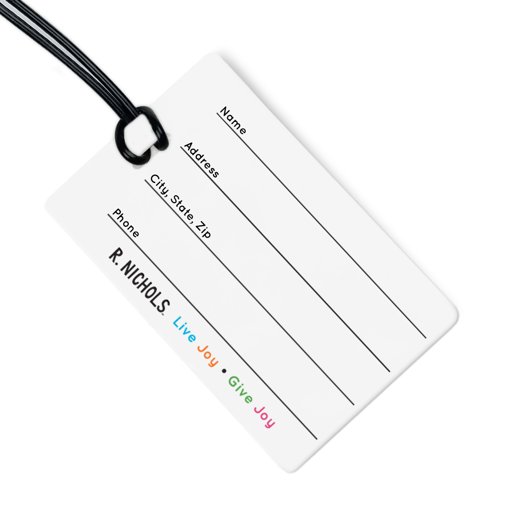 R. Nichols Travel-Themed Luggage Tag | Hawaii