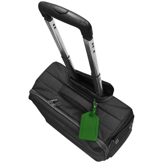 Leather Luggage Tag | Emerald