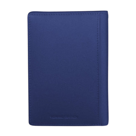 Leather Passport Wallet | Cobalt