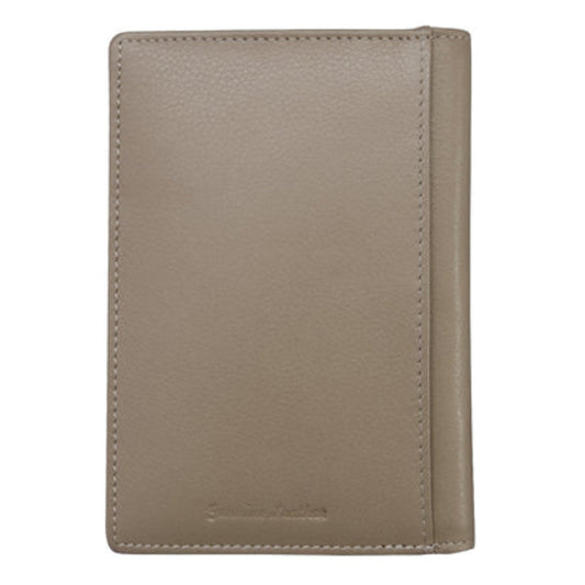 Leather RFID Passport Wallet | Taupe