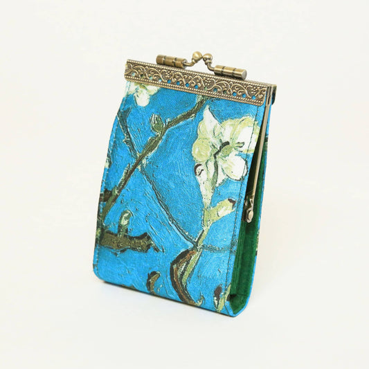 RFID card wallet | Van Gogh Almond Blossom