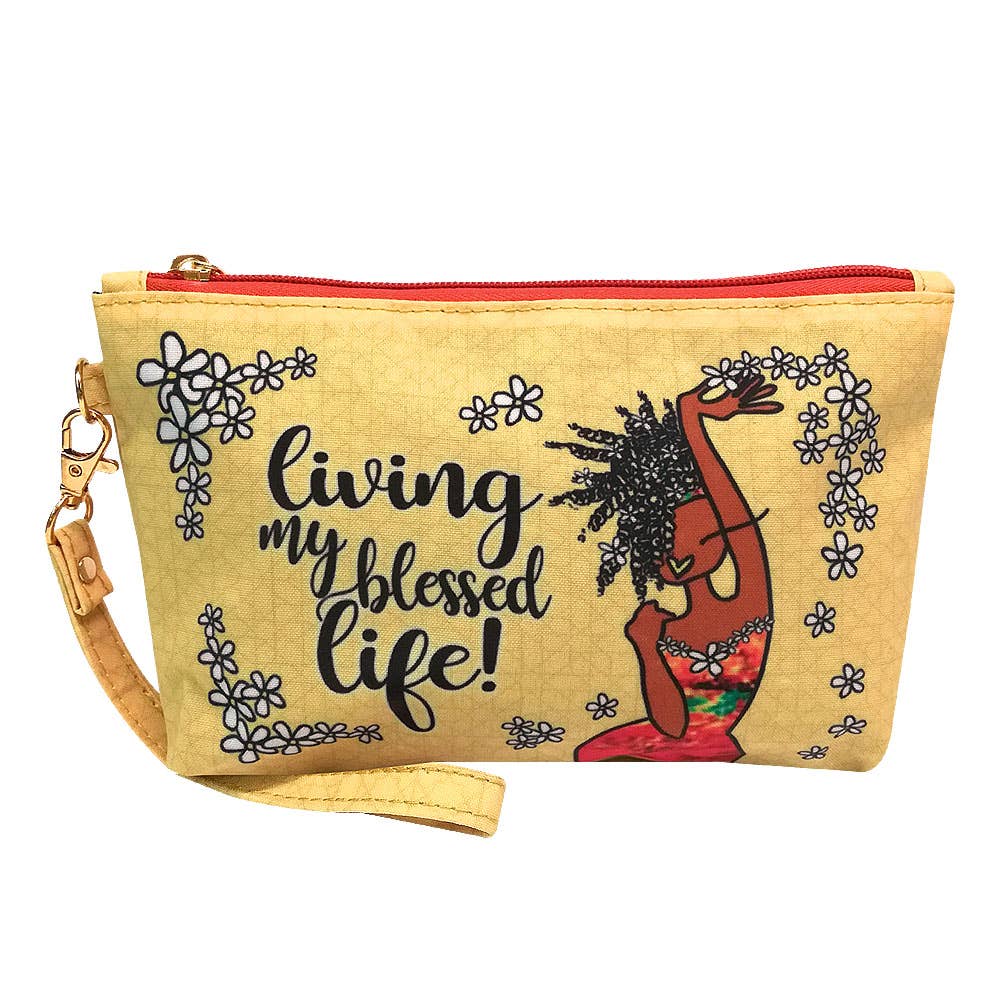 Wristlet Makeup Pouch | Living My Blessed Life
