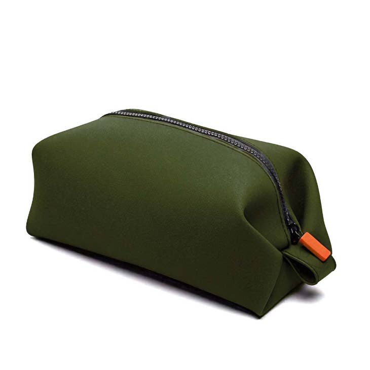 Men's Waterproof Silicone Toiletry Bag | Green