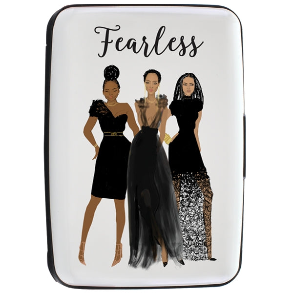 African American Expressions RFID Card Holder | Fearless
