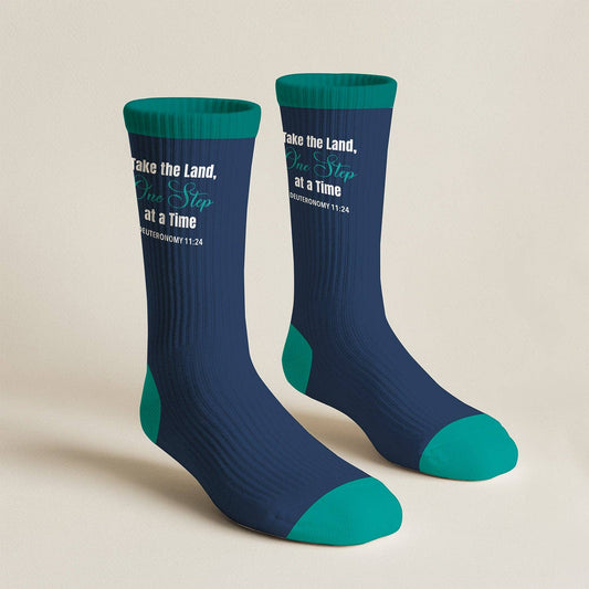 Men's Crew Socks | One Step At A Time