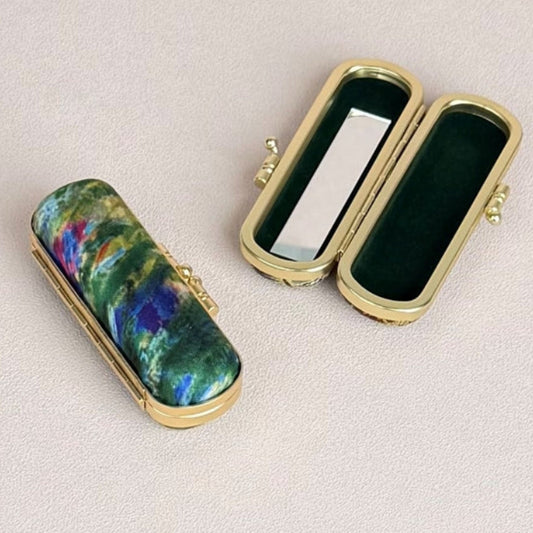 Artist Inspired Print Lipstick Case w/ Mirror