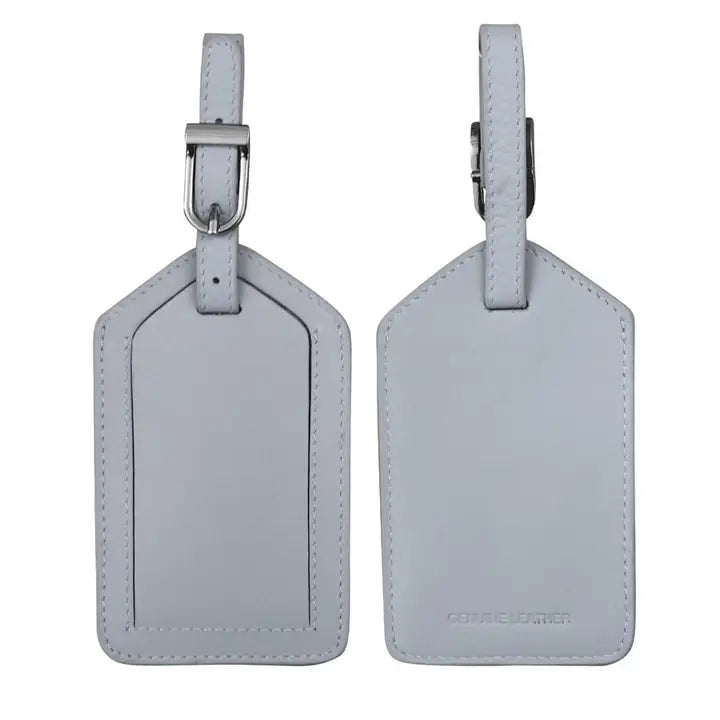 Leather Luggage Tag | Lavender