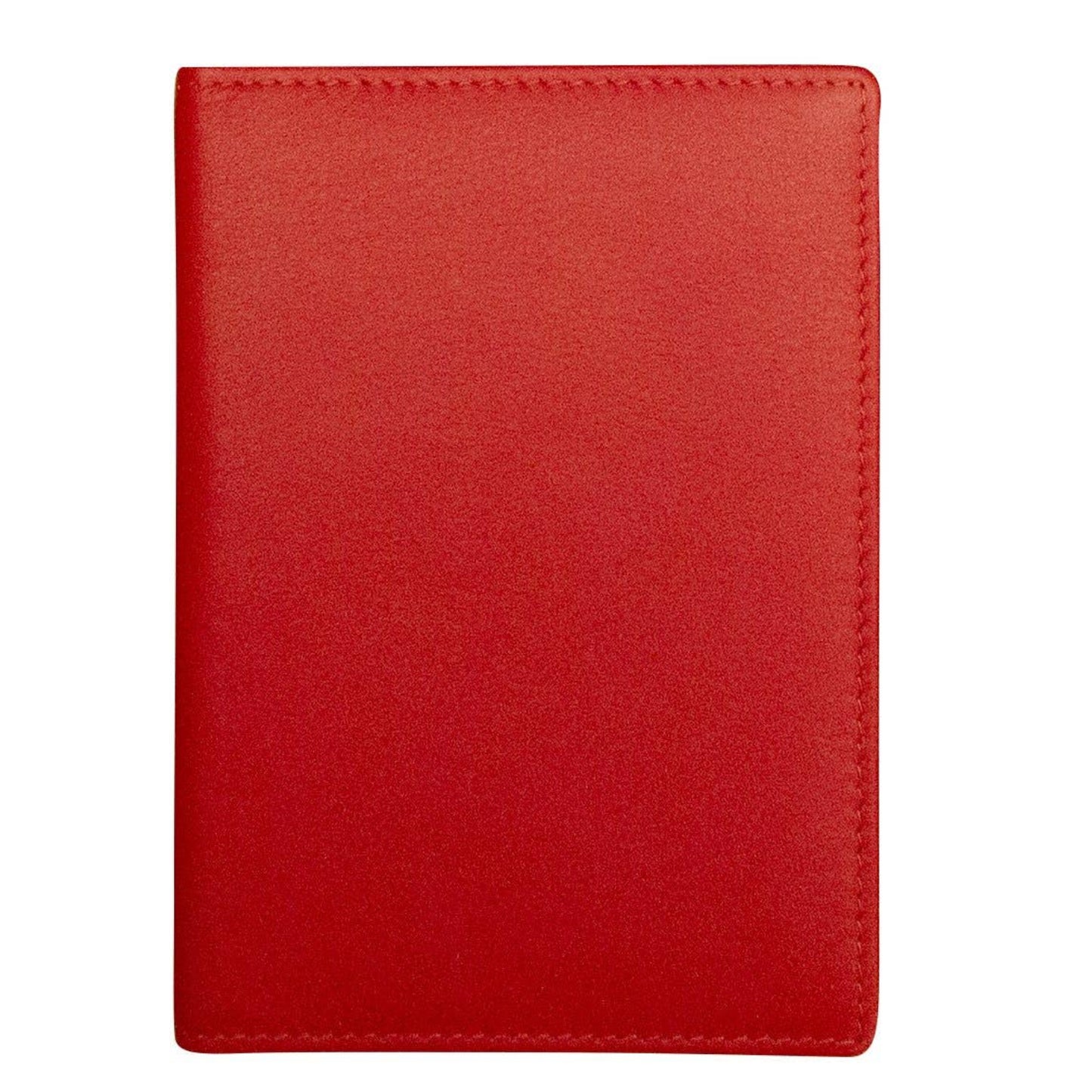 Leather Passport Wallet | Cherry Red