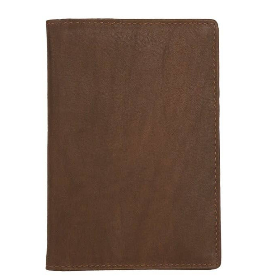 Leather Passport Holder | Toffee