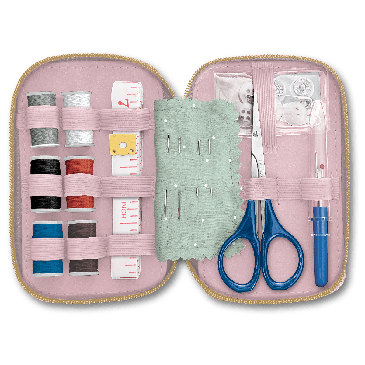 Compact Sewing Kit | Quilted
