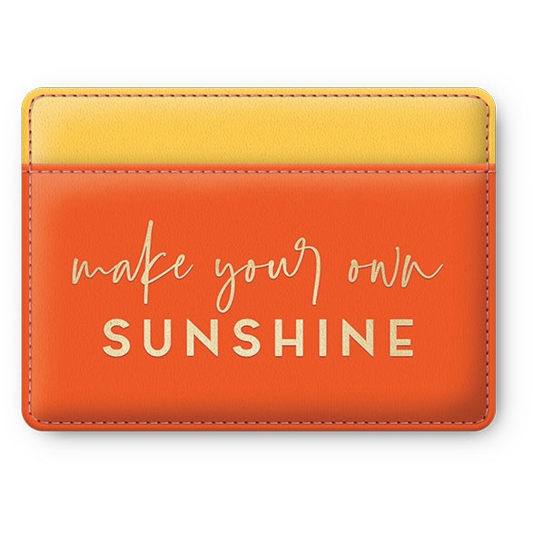 Mini Credit Card Wallet | Make Your Own Sunshine