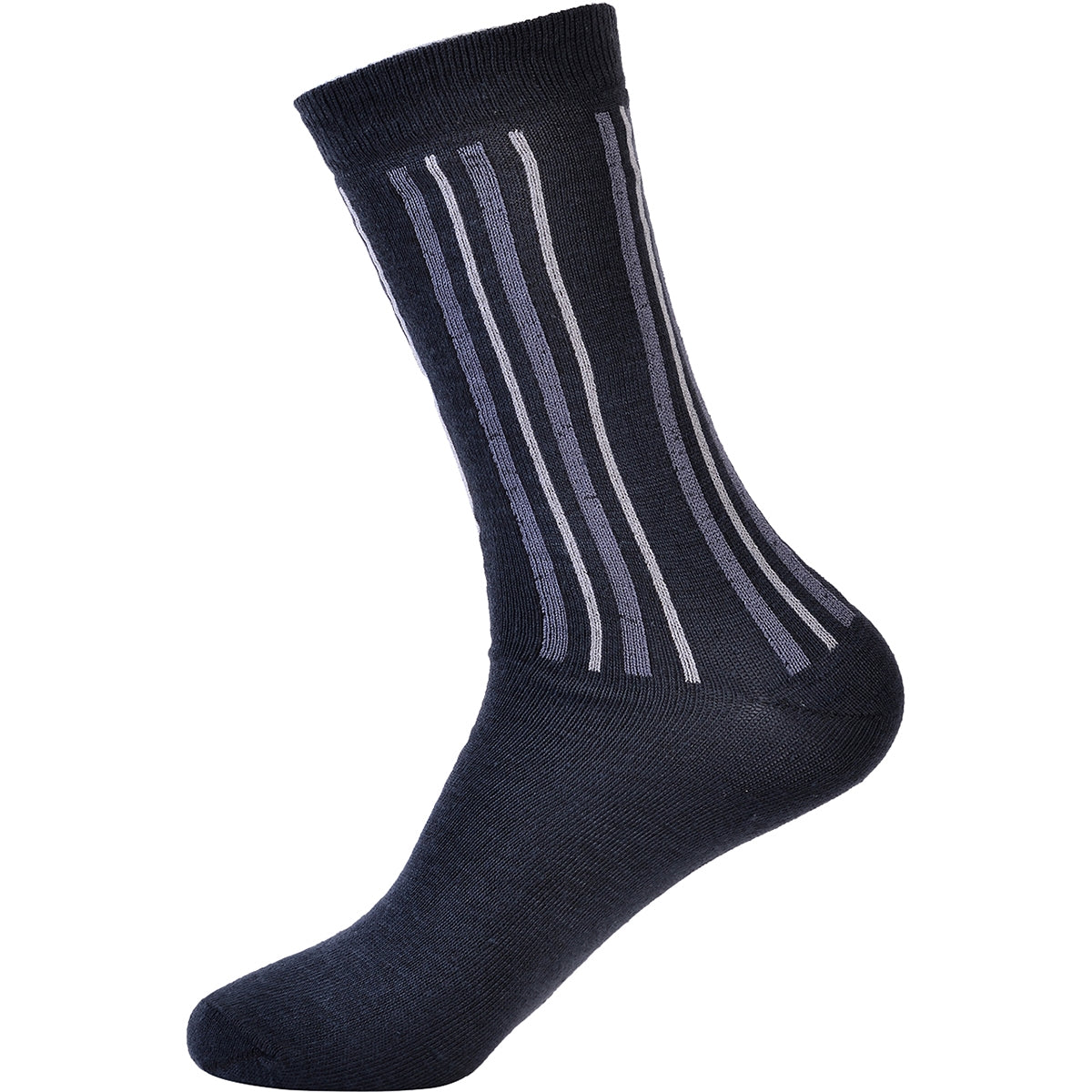 5-Pair Set Men's Crew Socks | Variegated