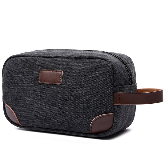Men's Canvas Toiletry Bag | Navy