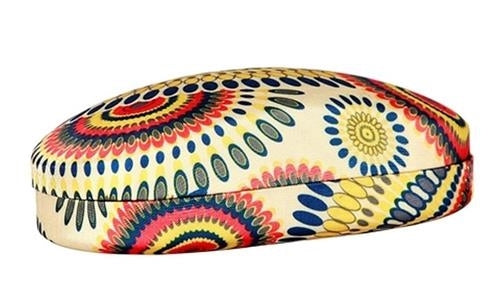 hard-shell sunglass case | Spiral Burst
