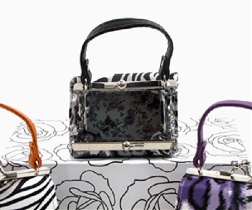 mini handbag lipstick case | Animal Print