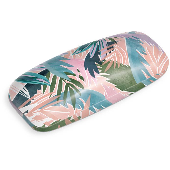 hard-shell eyewear case | Palm Leaves