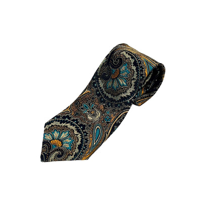 Cathayana Men's Tie | Paisley Print