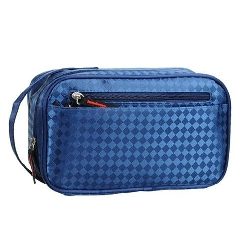 Men's Patterned Toiletry Bag