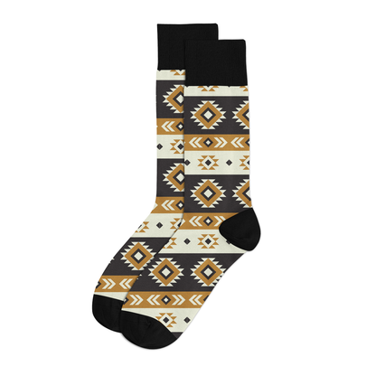 Men's Crew Socks | Kuba Black