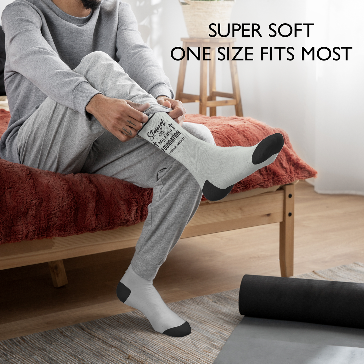 Men's Crew Socks | Firm Foundation