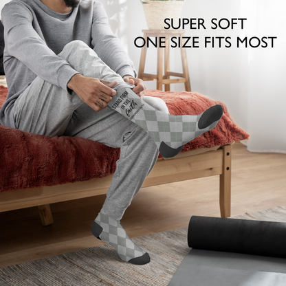 Men's Crew Socks | Stand Firm in Faith