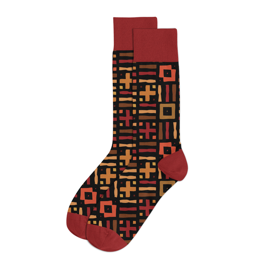 Men's Crew Socks | Kasai Red