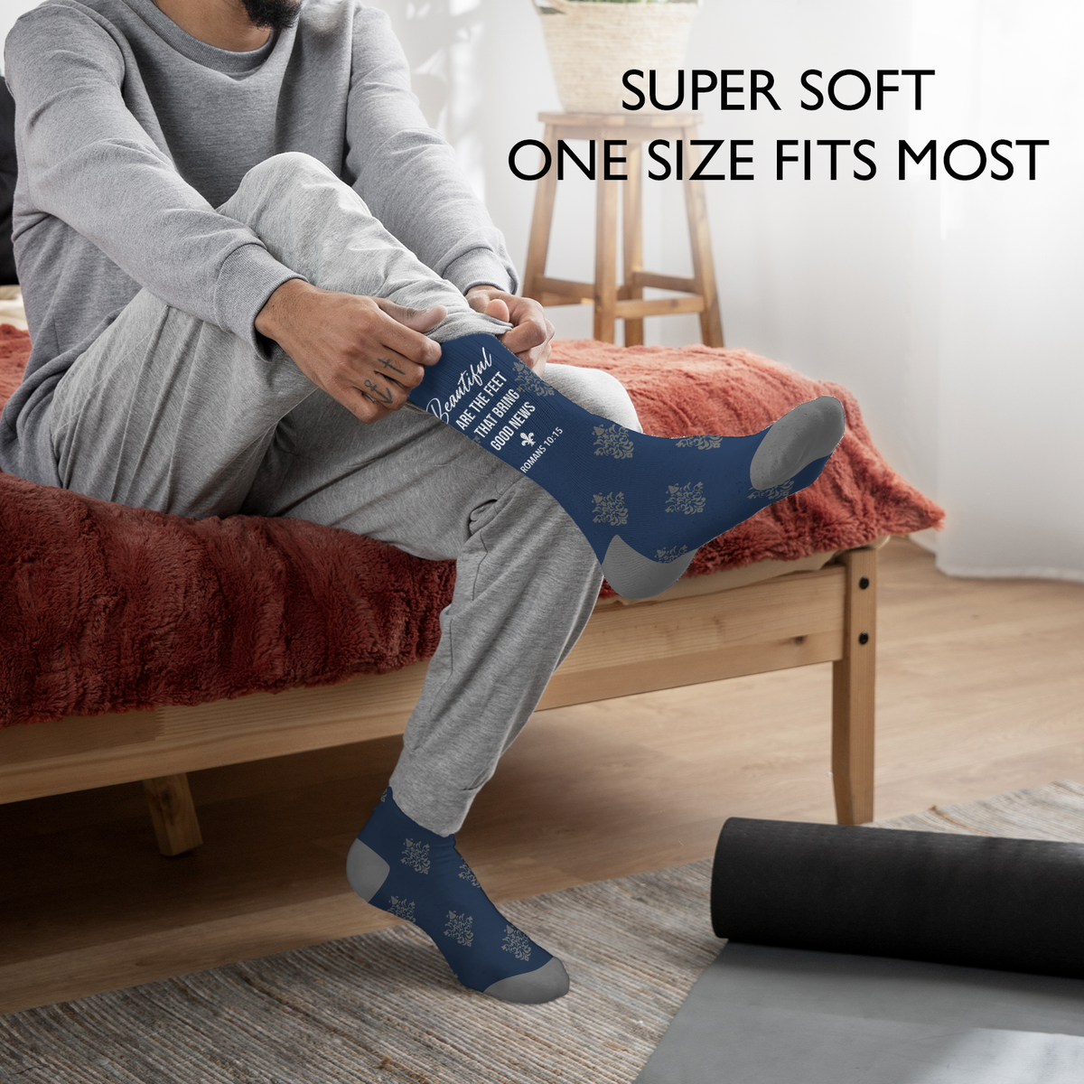 Men's Crew Socks | Beautiful