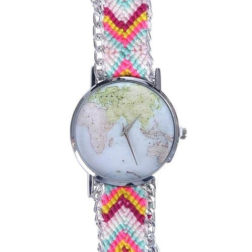 Woven Wristwatch | Map