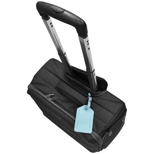 Leather Luggage Tag | Chambray