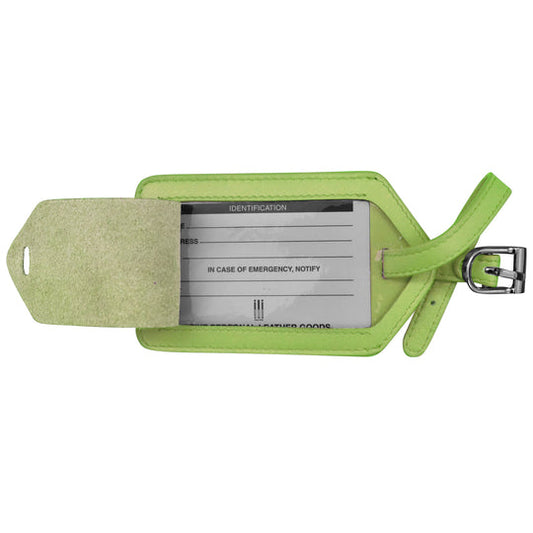 Leather Luggage Tag | Pear