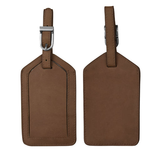 Leather Luggage Tag | Toffee