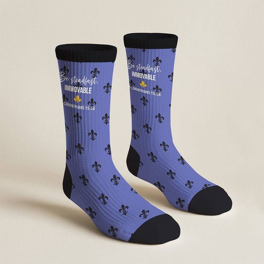 Men's Crew Socks | Be Steadfast