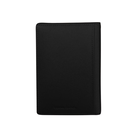 Leather Passport Wallet | Black