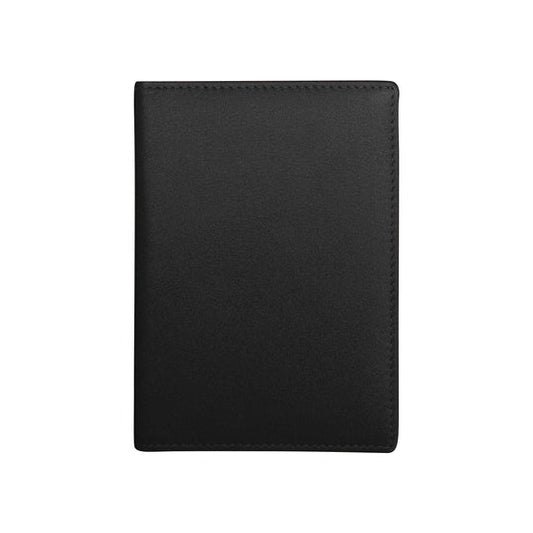 Leather Passport Wallet | Black