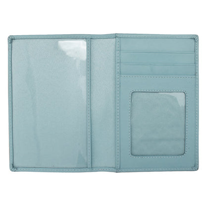 Leather Passport Wallet | Chambray