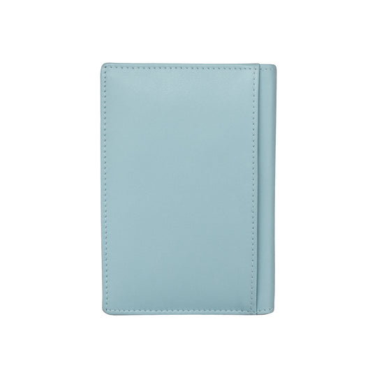 Leather Passport Wallet | Chambray