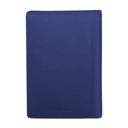 Leather RFID Passport Wallet | Cobalt