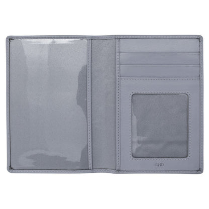 Leather Passport Wallet | Lavender