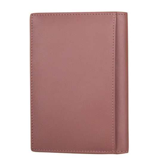 Leather Passport Wallet | Mauve