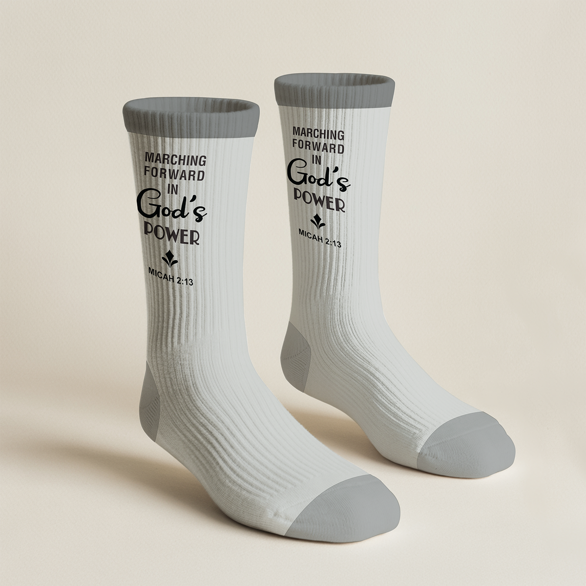 Men's Crew Socks | God's Power
