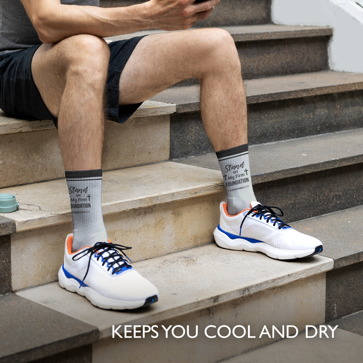 Men's Crew Socks | Firm Foundation