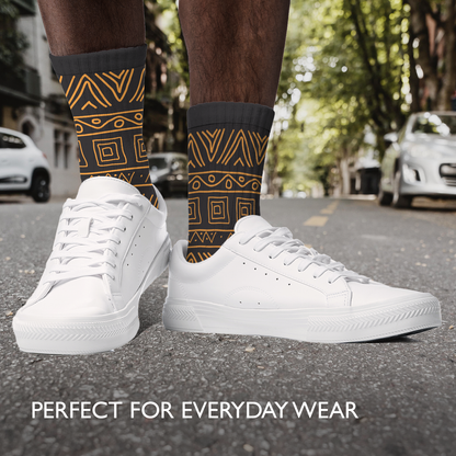 Men's Crew Socks | Zulu Black