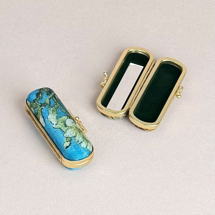 Artist Inspired Print Lipstick Case w/ Mirror