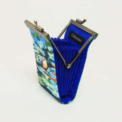 Monet Inspired RFID Card Holder | Water Lilies