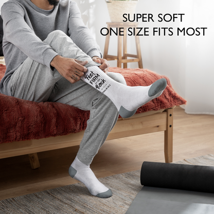 Men's Crew Socks | Firm On The Rock