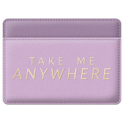 Vegan Leather Credit Card Wallet