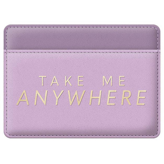 Vegan Leather Credit Card Wallet