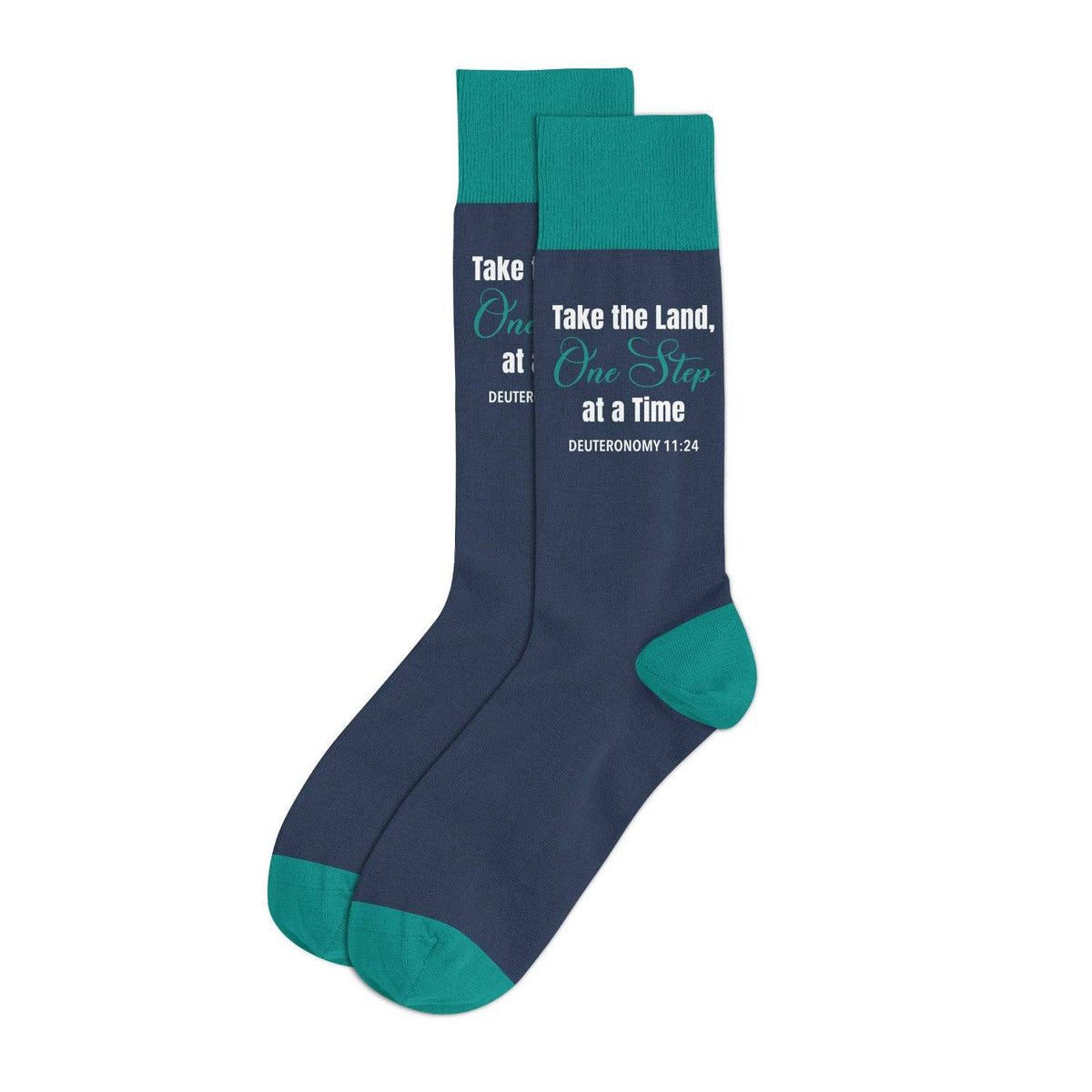 Men's Crew Socks | One Step At A Time