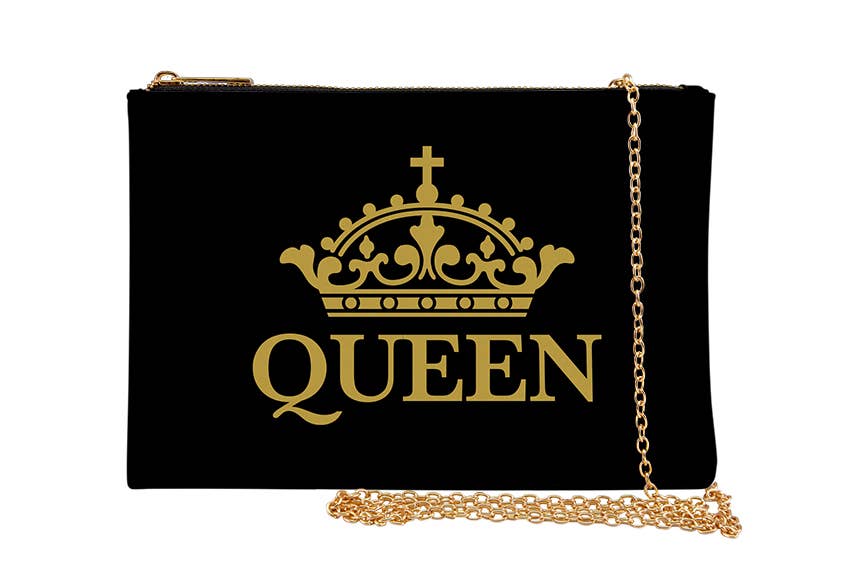 clutch handbag | Queen Chain Purse