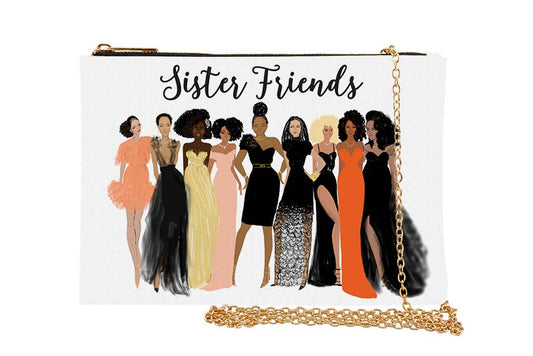 clutch handbag | Sister Friends Chain Purse